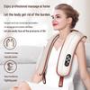 Aux Multi-functional Shoulder and Neck Massager Shawl with Heat