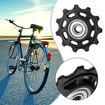 Bike Bicycle Rear Derailleur Wheel Pulley Wheel 11T 13T For 9 10 11 Speed