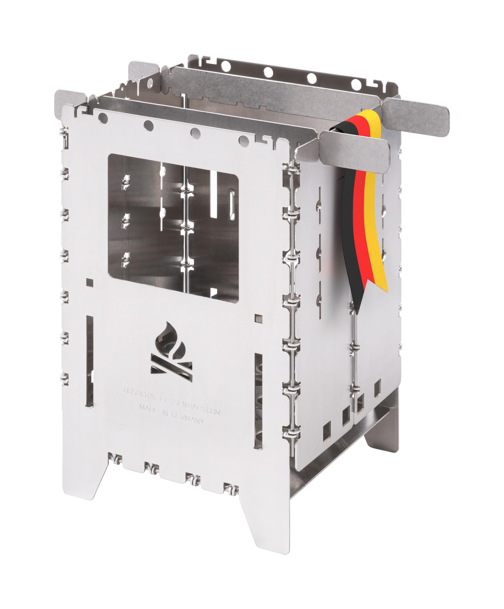 

Bushcraft Essentials Outdoor Cooker Bush Box XL Stainless Steel