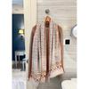 NINA SOLOR Soft Wool Long Scarf Shawl