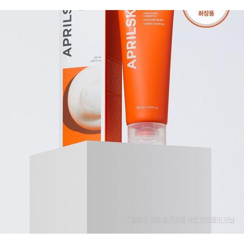 Aprilskin Real Carrotene Acne Foam Cleanser