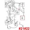 Premium Windscreen Washer Valve for C30 C70 S40 S60 S80 V50 V70 XC60 Set of 2