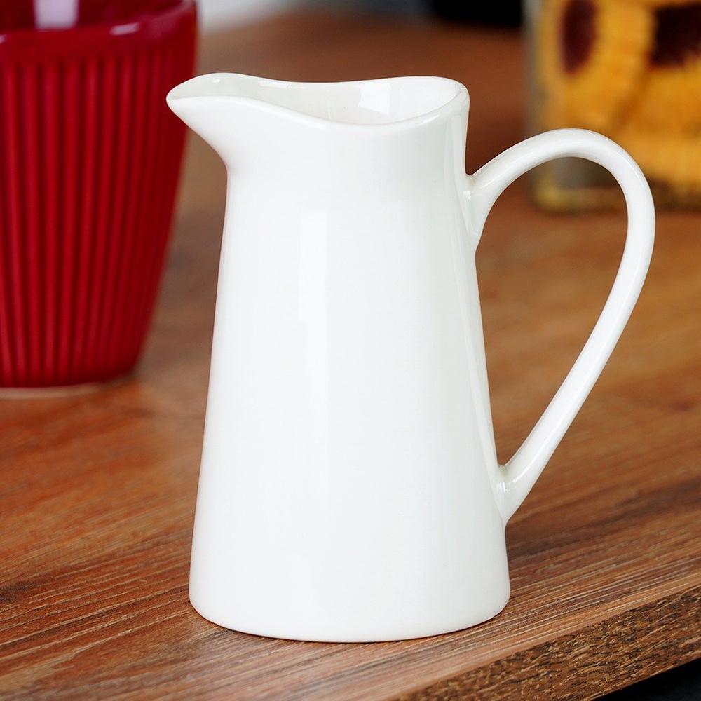 Mlecznik Porcelanowy Dzbanuszek na Mleko Mleczko Śmietankę Sosy Dipy 200 ml