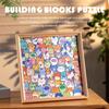 Cartoon Toys Cute Kitten Wooden Puzzles Hand-painted Puzzle Diy Gift Present Assembly Toy Christmas T3d4