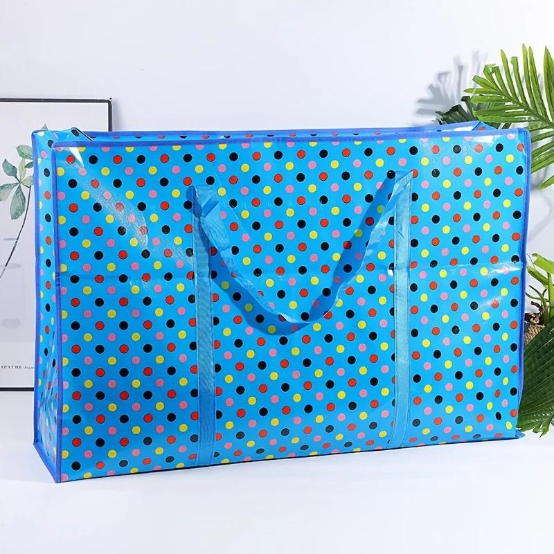 Wardrobe Large Capacity Cotton Quilt Clothes Storage Organizing Bag Student Luggage Storage Bag Toy Miscellaneous Storage Bag