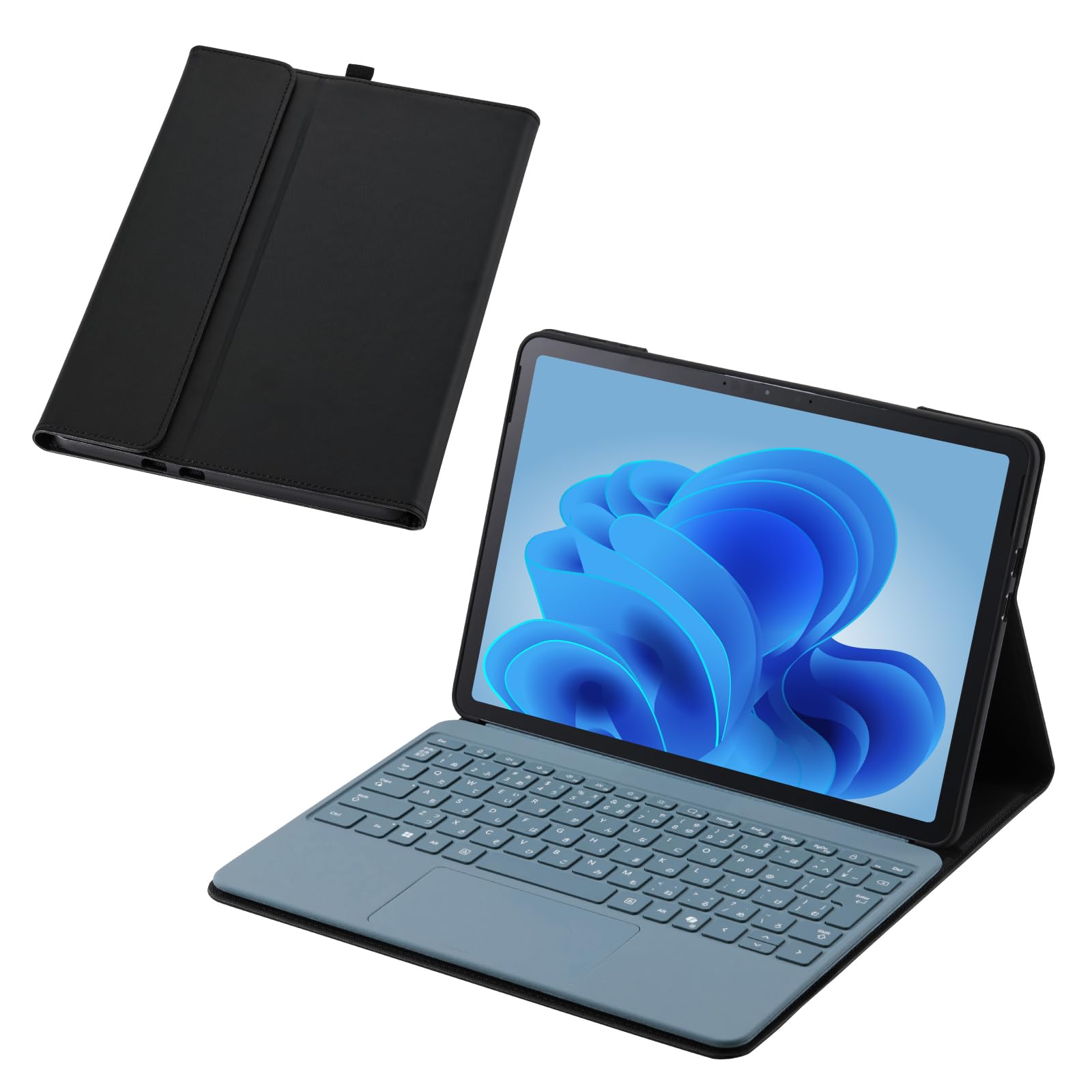 

Elecom Специальный защитный чехол из мягкой кожи для Surface Pro с амортизирующим ТПУ, свободным экраном, стилусом, клавиатурой, зарядкой во время работы, черный 12-дюймовый чехол, амортизация, чёрный