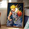 Anime Kuroko's Basketball Kise Poster Adesivo Stampa Impermeabile Arte da Parete per Soggiorno Camera da Letto Decorazioni per la Casa