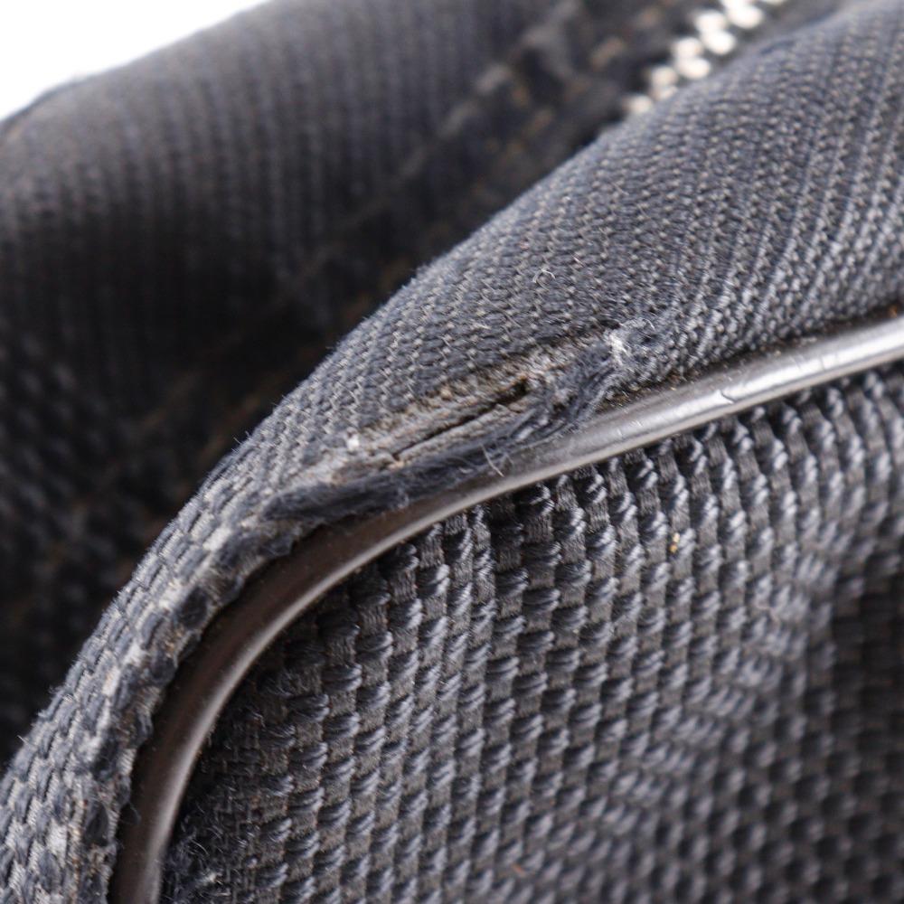 LOUIS VUITTON Sitadan NM Shoulder Bag M93223 Noir black Damier Jean Canvas mens Used