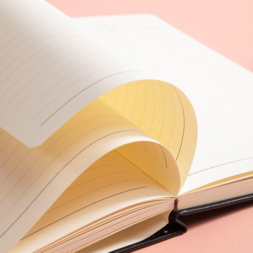 200 Pages Business Office Notebook PU Leather Cover Diary Students Notebook  Agenda Organizer