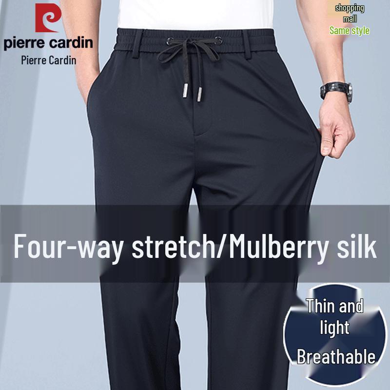 Pierre Cardin Men s Ice Silk Blend Casual Pants L