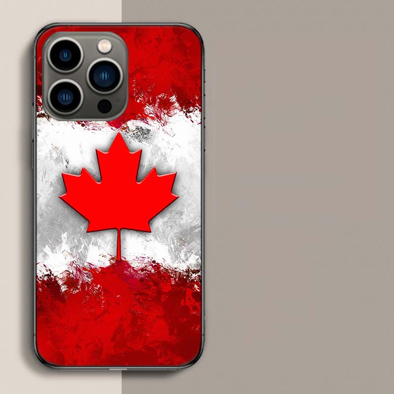 Canada National Football Team Logo Phone Case For Iphone 17 Air 15 Pro 14 Plus 16 Pro Max 17E 16E 12 13 Mini 11 Cover Cute Fund
