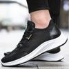 Men Sneakers Breathable Casual Shoes Fashion Outdoor Running Shoe Mesh Flying Weaving Men Shoes Non-Slip Lightweight Tennis Shoe
