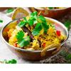 Indian Style Copper Karahi with Brass Handle, 1 Piece Serve Bowl for Cereals, Soups and Curry (13 CM)