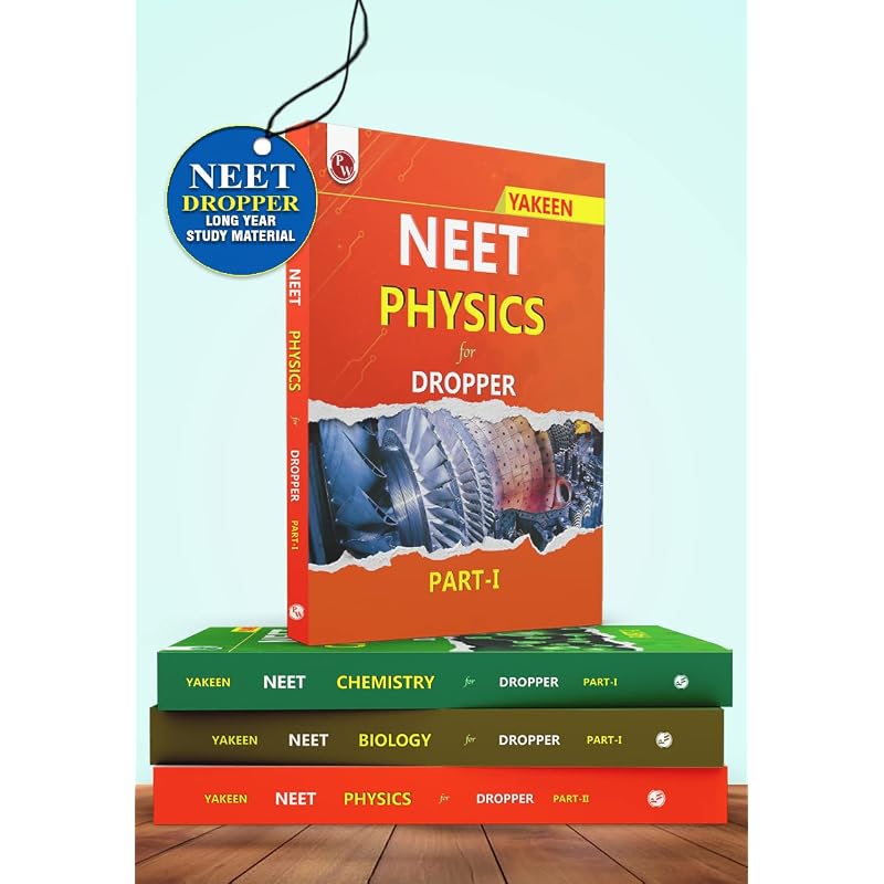 PHYSICS WALLAH Yakeen for NEET | Full Course Study Material for Dropper | Complete Set of 18 Books (PCB) with Solutions