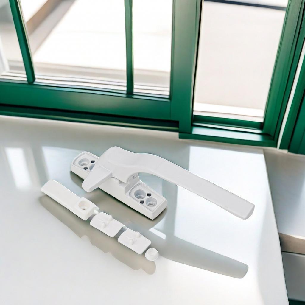 Rotating Movement Handle Secure Closing Aluminum Alloy