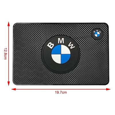2025 E46 For BMW 1Pcs Car Emblem Anti Slip Pad Phone Holder Non-Slip Mat Car Stlying For BMW M Performance M3 M5 M6 F01 F20 F10