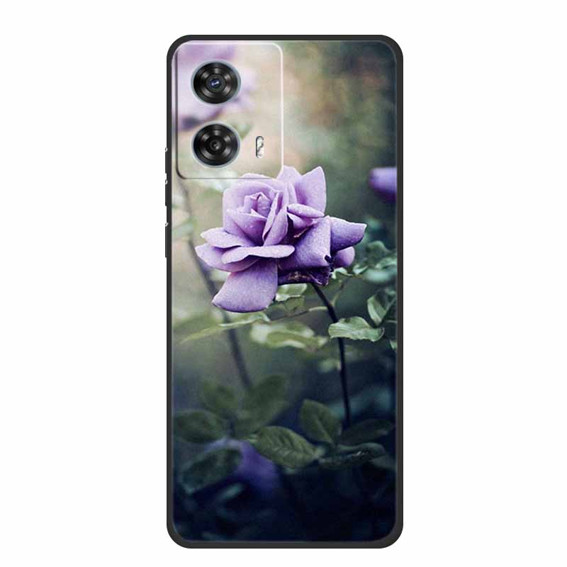 Phone Case For Moto Edge 50 Fusion Back Cover Case Shockproof Black Silicone Soft Funda For Motorola Edge 50 Fusion Case 6.7"