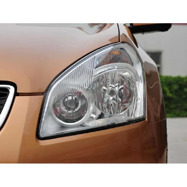 For Nissan Qashqai 2008-2015 Car Accessories Front Headlight Cover Transparent Lampshade Headlamp Shell Lens Plexiglass