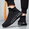 Damenschuhe 2024 neue lässige Sportschuhe Laufschuhe mit weicher Sohle Lazy Shoes Koreanische Version Trend Flying Weaving Ein-Pedal-Paarschuhe