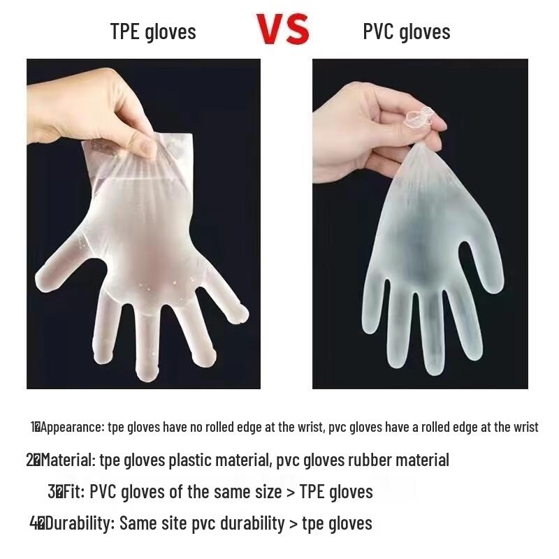 Food-Grade TPE Disposable Gloves