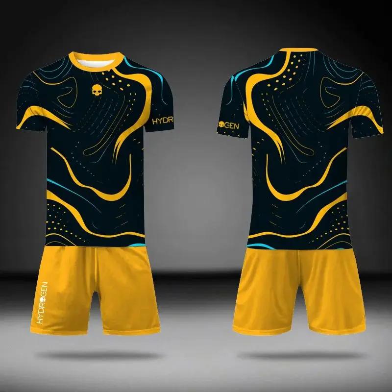 Summer Men s 3D Printed Sports Suit Training Wear Fashion Versatile Trend Casual Breathable S