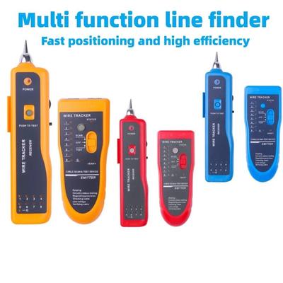 Cat5 Cat6 RJ11 RJ45 Tester per cavi di rete Rilevatore LAN Ethernet Localizzatore di cavi telefonici Line Finder Kit di strumenti di diagnosi del cavo