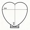 Heart-Shaped Wedding Arch Balloon Stand for Proposals and Valentine's Decor