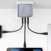 Clear Protective Charger Cover Portable Charger Shell for Anker Prime Charger 160W 3-Port Storage