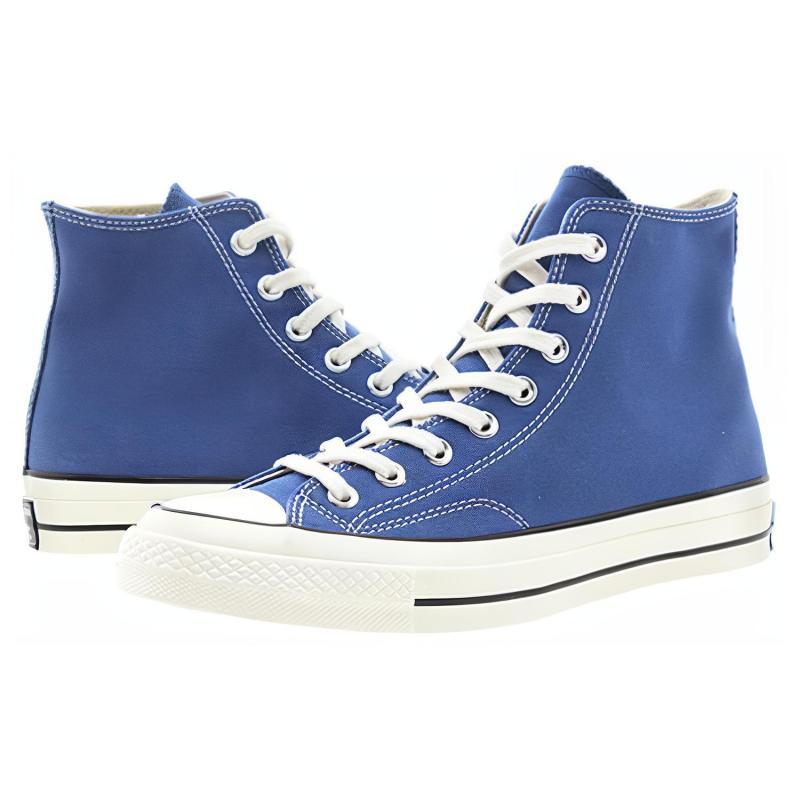 Converse Chuck Taylor All Star 1970s Hi Top True Comfortable and Versatile High Top Espadrilles Unisex Blue & White