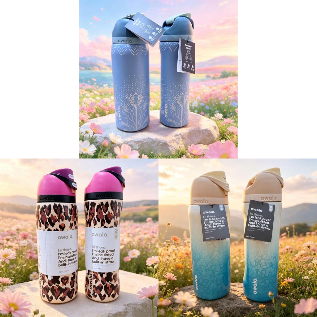 Sports Insulated Cup With Straws And Lock For Travel And Home Use