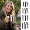 Stainless Steel Water Cup Portable Water Cup Accessories Gifts Drinking Cup