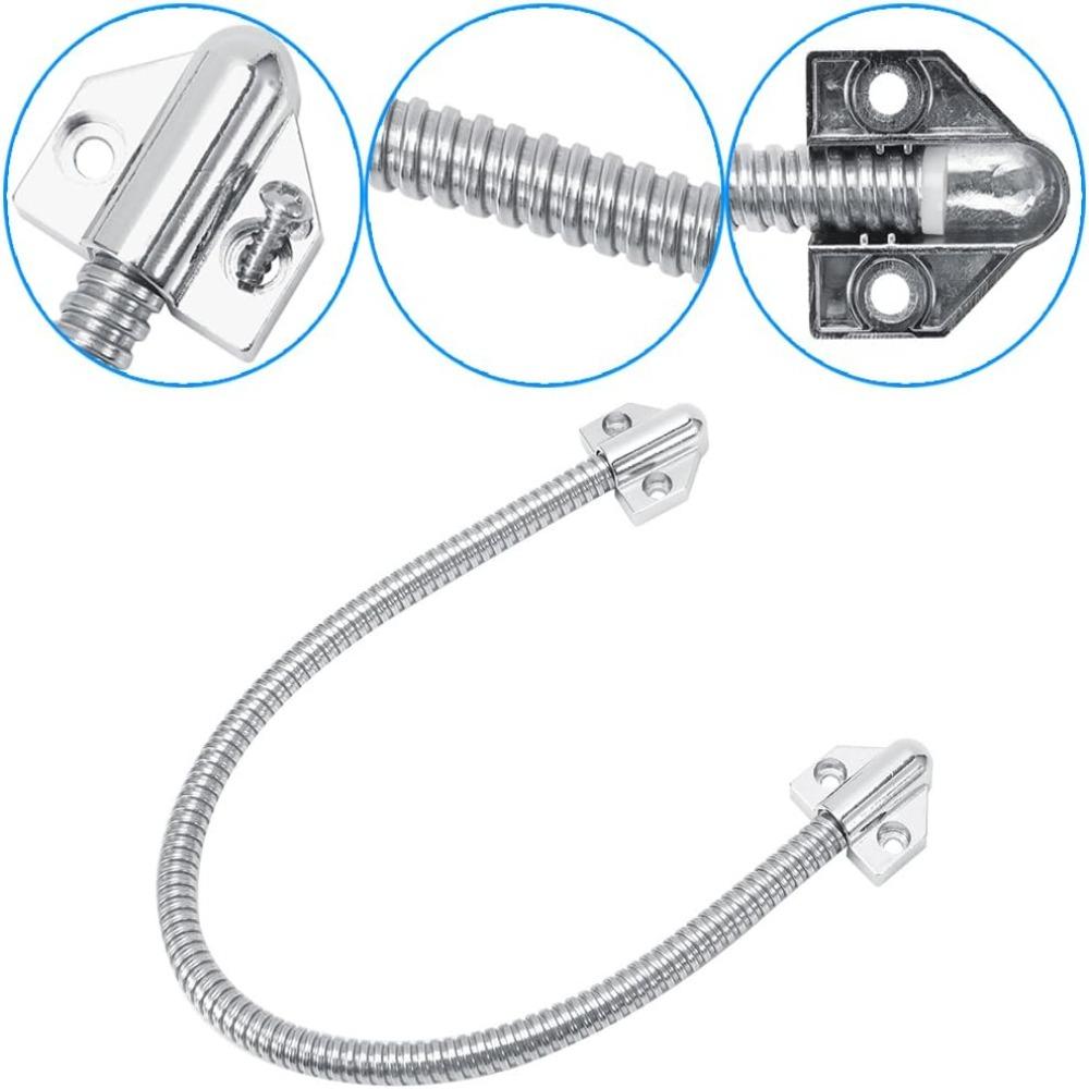 1pcs/3pcs Exposed Mounting Door Flex Conduit Door Cable Protector For Home Security Systems