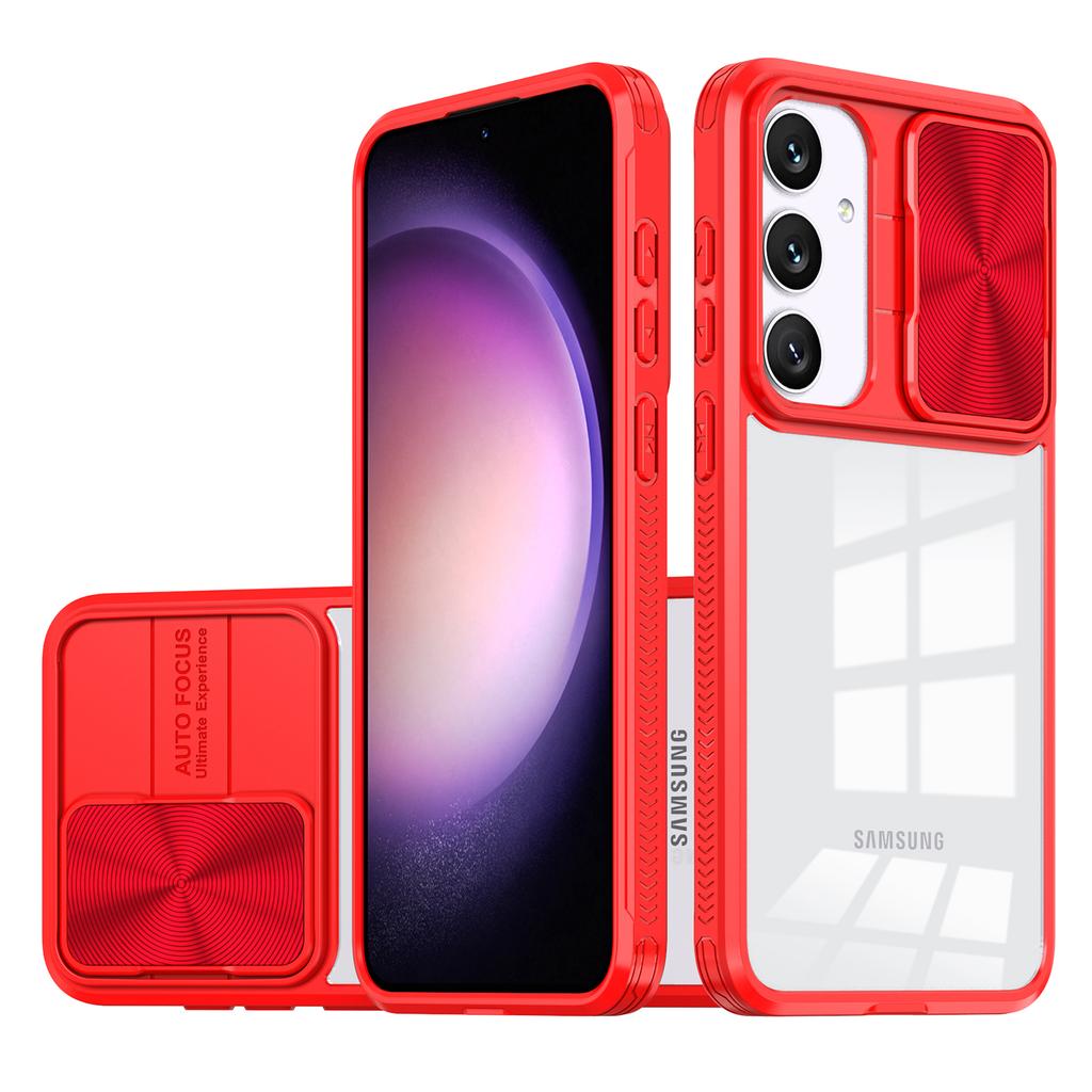 For Samsung Galaxy S25 Case TPU + PC Clear Phone Cover