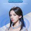 Portable Neck Cooling Tube Summer Wearable Neck Cooler Lightweight Reusable Ice Cold Ring Outdoor Heatstroke Prevention Neck Wrap Collar