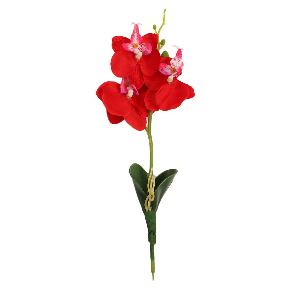 

9 головок/ветка искусственная бабочка орхидея 3D имитация фаленопсис настоящие прикосновения искусственные цветы свадьба рождество украшение дома