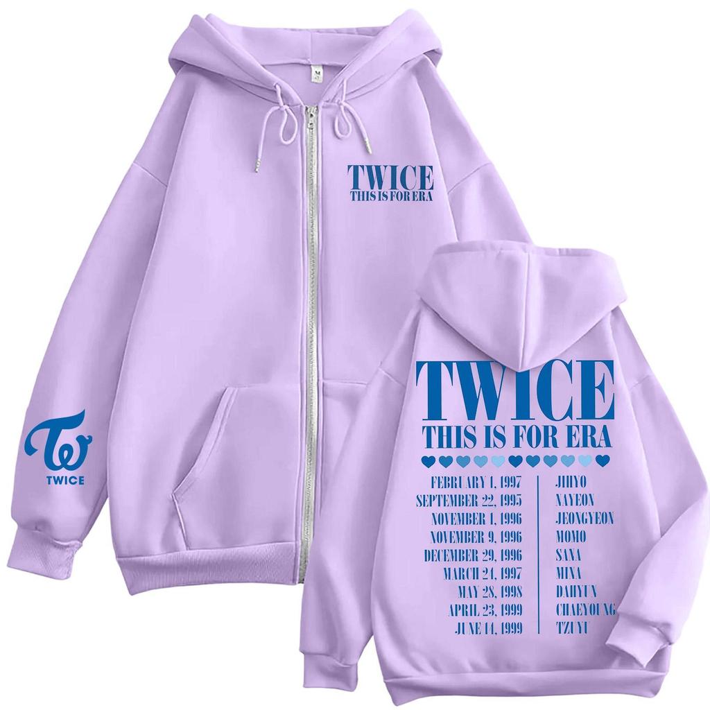 Damen Casual Mode Bedrucktes Langarm-Kapuzensweatshirt mit Reißverschluss