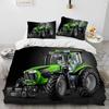 3D Auto Tractor Vrachtwagen Serie Beddengoed Set Slaapkamer Zacht Modern Dekbedovertrek Comfortabel Kinderen Jongeren Zacht Dekbedovertrek Comfortabele Dekbedovertrek En Kussensloop