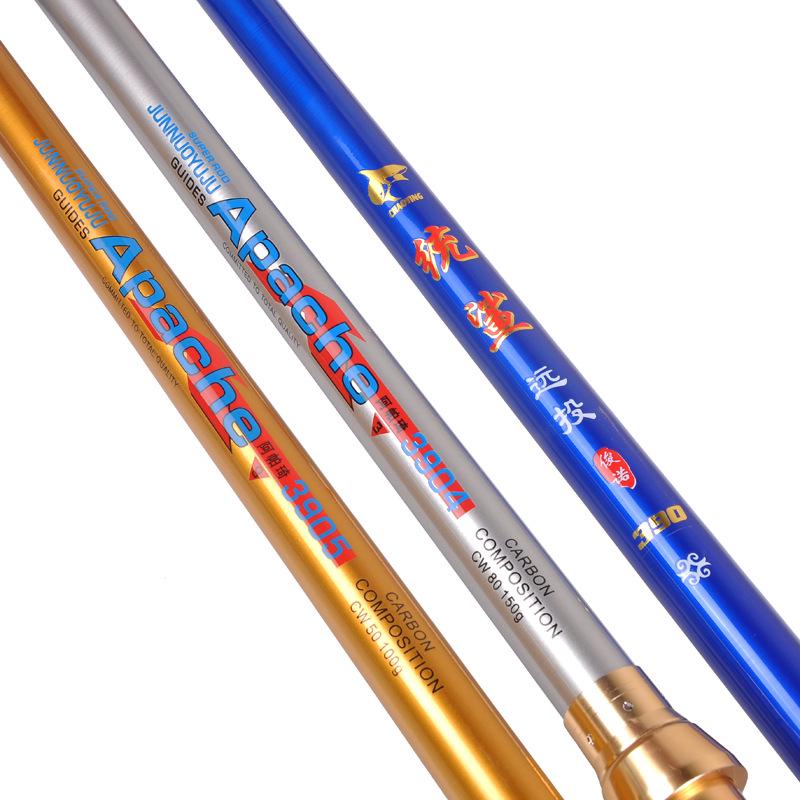 High Carbon Surf Fishing Rod, 3.6-5.4m, Strong & Durable for Spinning and Casting, Long Section Design