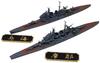 HMA 4th Squadron Set 2 Heavy Cruiser Maya Chokai Resin Kit 1/2000 & (Ships)