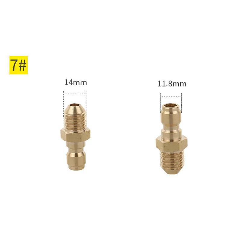 Schaumlanzenanschluss für Autowaschanlagen, 1/4 Zoll Schnellkupplungsbuchse und Schnellkupplung mit Buchse M14 für Hochdruckreiniger-Wasserpistole
