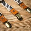 Flexible Grip Dress Suspenders Elastic Rubber Strap For Men Adjustable Stretchable Waistband For Prom Business Casual Wear