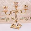 Elegant European Metal Candle Holder for Festival Occasion Night Decorations