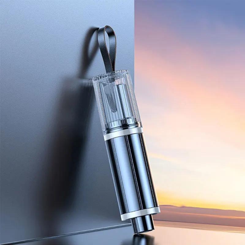 

Car Safety Hammer 2 In 1 Emergency Glass Breaker Cut The Seat Belt High Hardness Tungsten Steel Rescue Tool Auto Accessories чорний