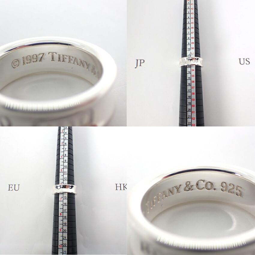 [Used] TIFFANY/Tiffany 925 1837 ring/No. 12/g457-40