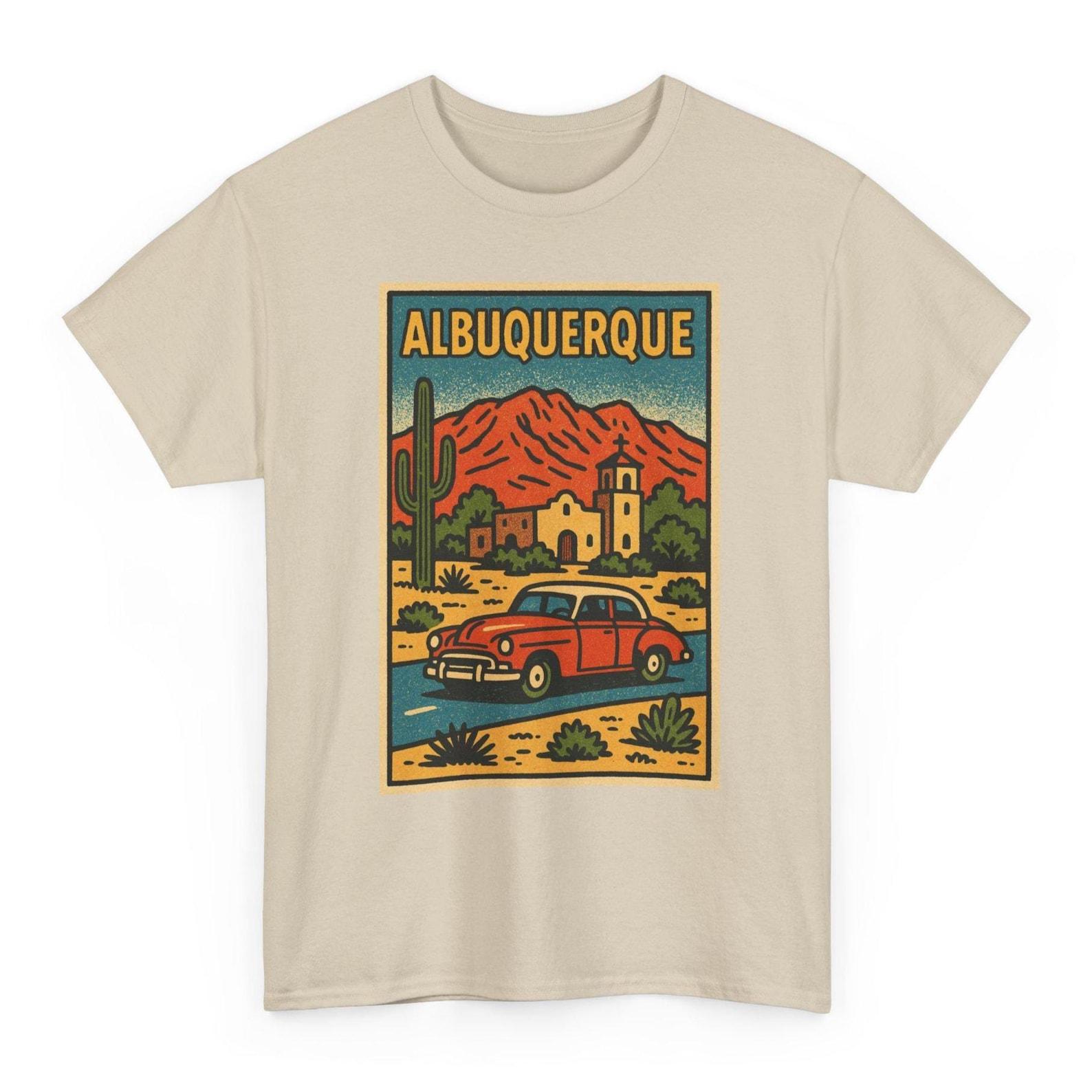 Albuquerque T-Shirt Unisex: Retro New Mexico Tee 3XL