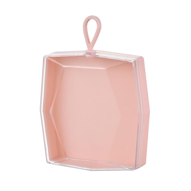 1/5 PCS Plastic Box Case Without Powder Sponge For Puff Transparent Sponge Puff Portable Travel Cosmetic Bags Cosmetics Storage