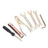 Motorcycle Tool Kit Multifunctional Portable Motorcycle Plug Spanner Wrench Socket Plier Tool Kit