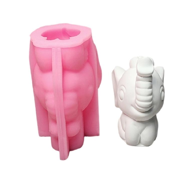

Multifuntional Silicone Mold Hand-Making Beautiful Elephant Moulds Crafting Moulds Perfect for All Ages and Occasions 1