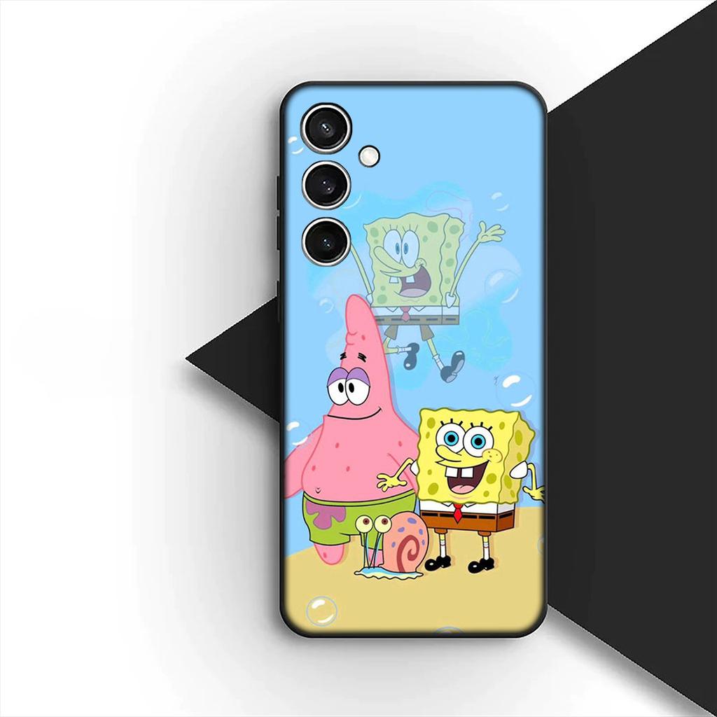 Cover for Samsung Galaxy S20 S22 S21 FE Ultra Plus A07 A17 A15 A16 A25 A57 A37 Phone Case S-SpongeBobs-Cute S-SquarePants-Poster