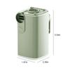Portable Air Pump 1300mAh Cordless Mattress Pumps Mini Vacuum PVC Boat Pump for Pool Floats/Air Bed/Vacuum Storage Bags